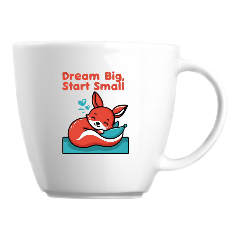 Dream Big, Start Small Mug