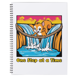 One Step At A Time Notebook