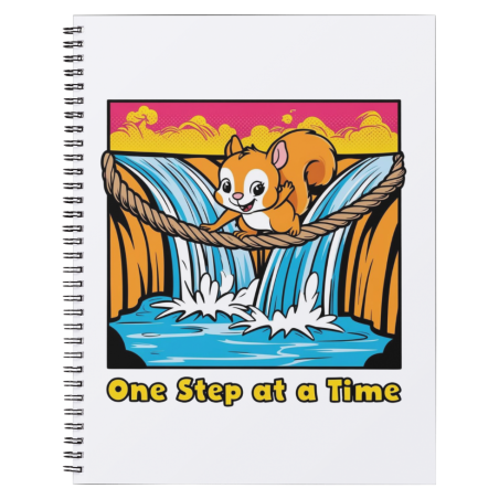 One Step At A Time Notebook