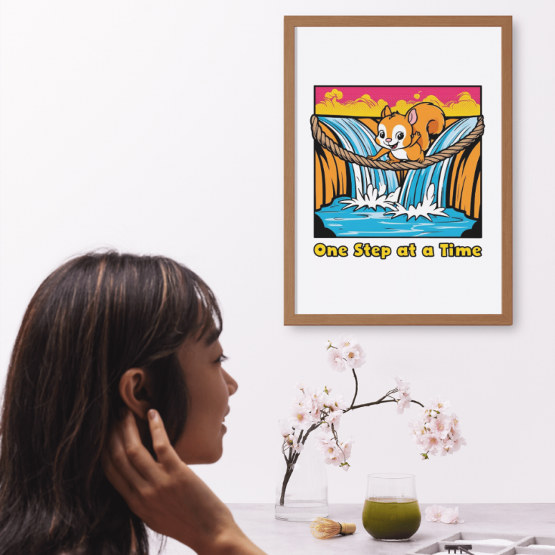 One Step At A Time Poster